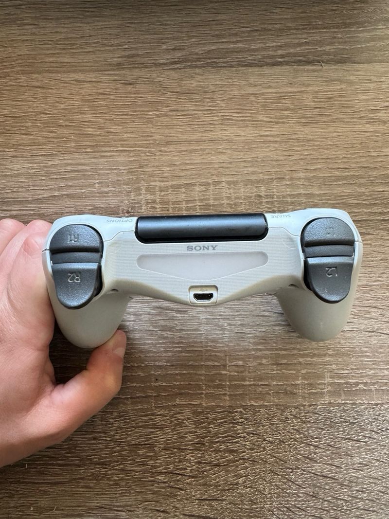 Control PS4 DualShock 4 Blanco V2 afbeelding 3