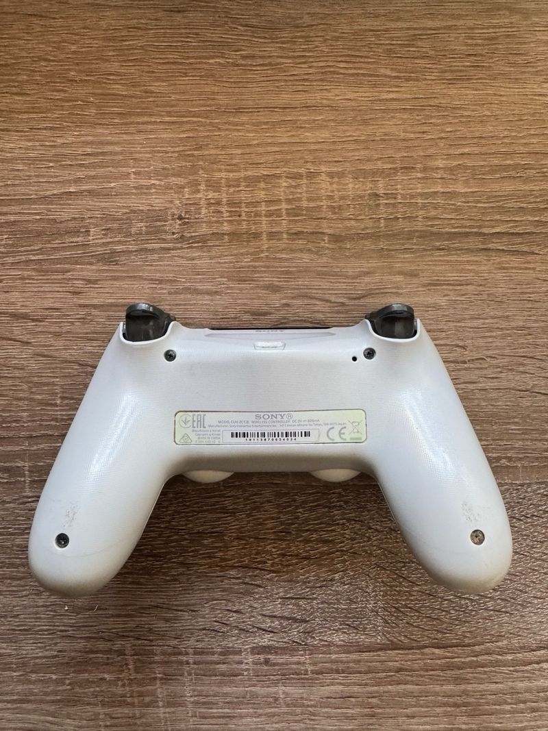 Control PS4 DualShock 4 Blanco V2 afbeelding 2