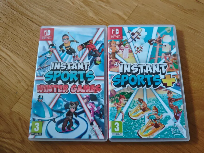 Instant Sports Winter Games y Plus Nintendo Switch