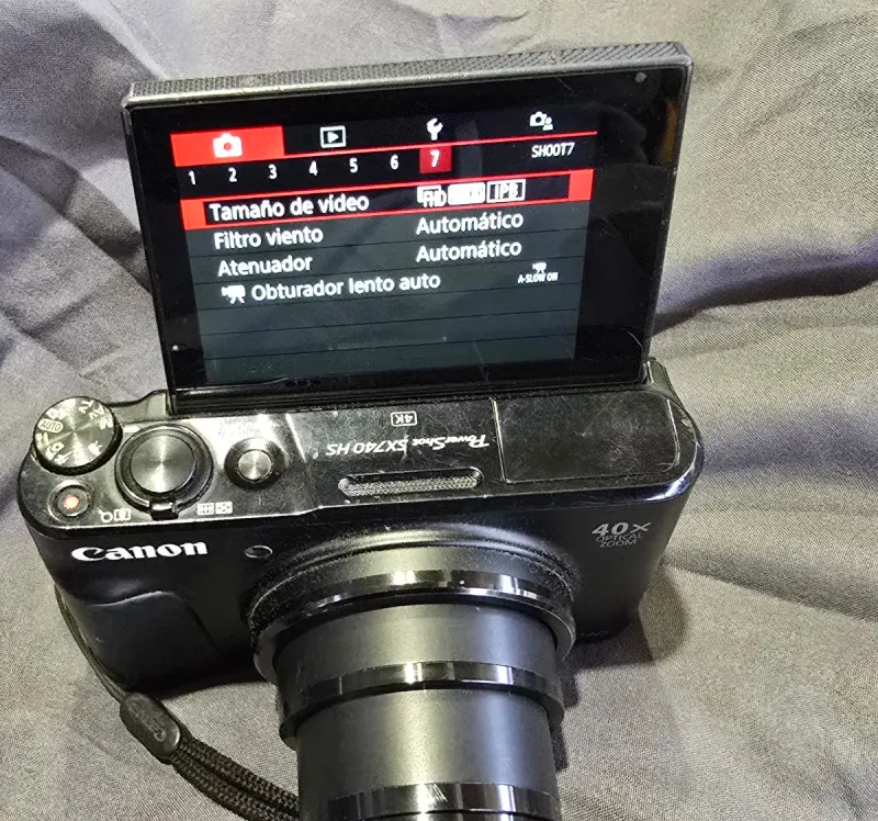 Canon PowerShot SX740 HS Cámara Digital leer bien