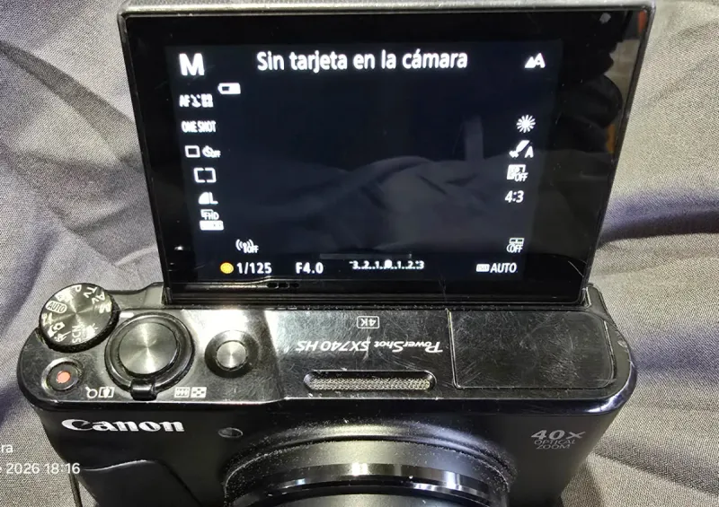 Canon PowerShot SX740 HS Cámara Digital leer bien afbeelding 3