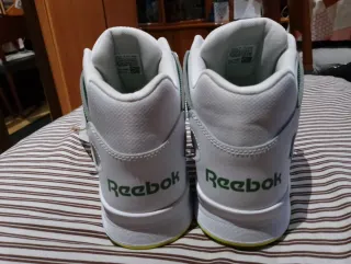 Zapatillas Reebok Talla 44 Blancas y Verdes