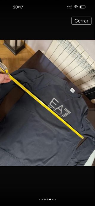 Sudadera Emporio Armani EA7 Negra