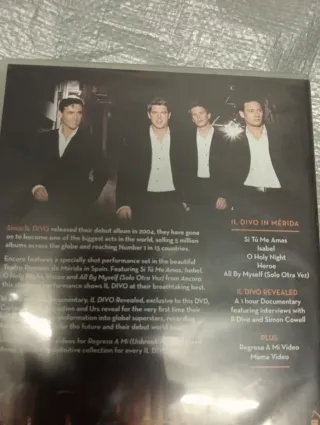 DVD Il Divo Encore