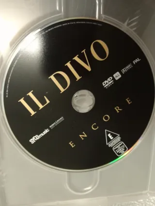 DVD Il Divo Encore