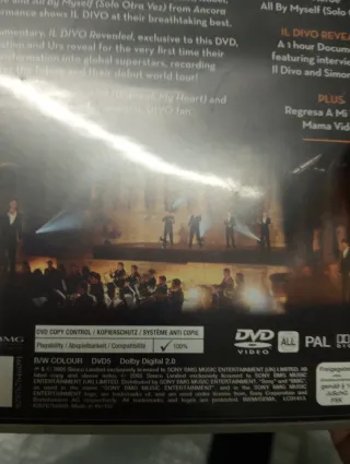 DVD Il Divo Encore