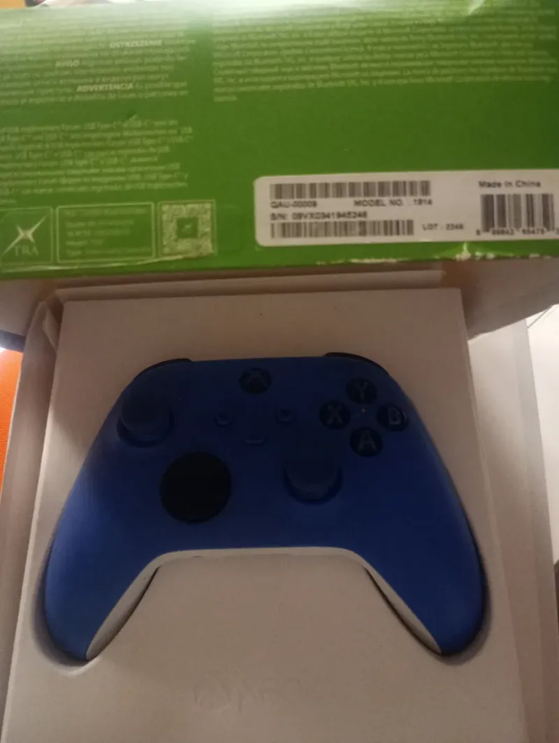 Mando Xbox Azul