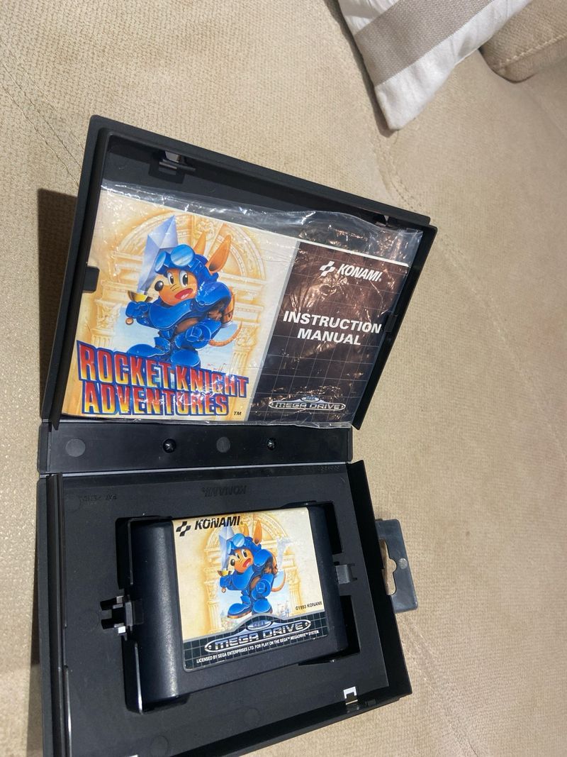 Megadrive Rocket Knight Adventures Konami afbeelding 3