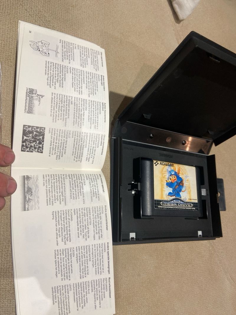 Megadrive Rocket Knight Adventures Konami afbeelding 6
