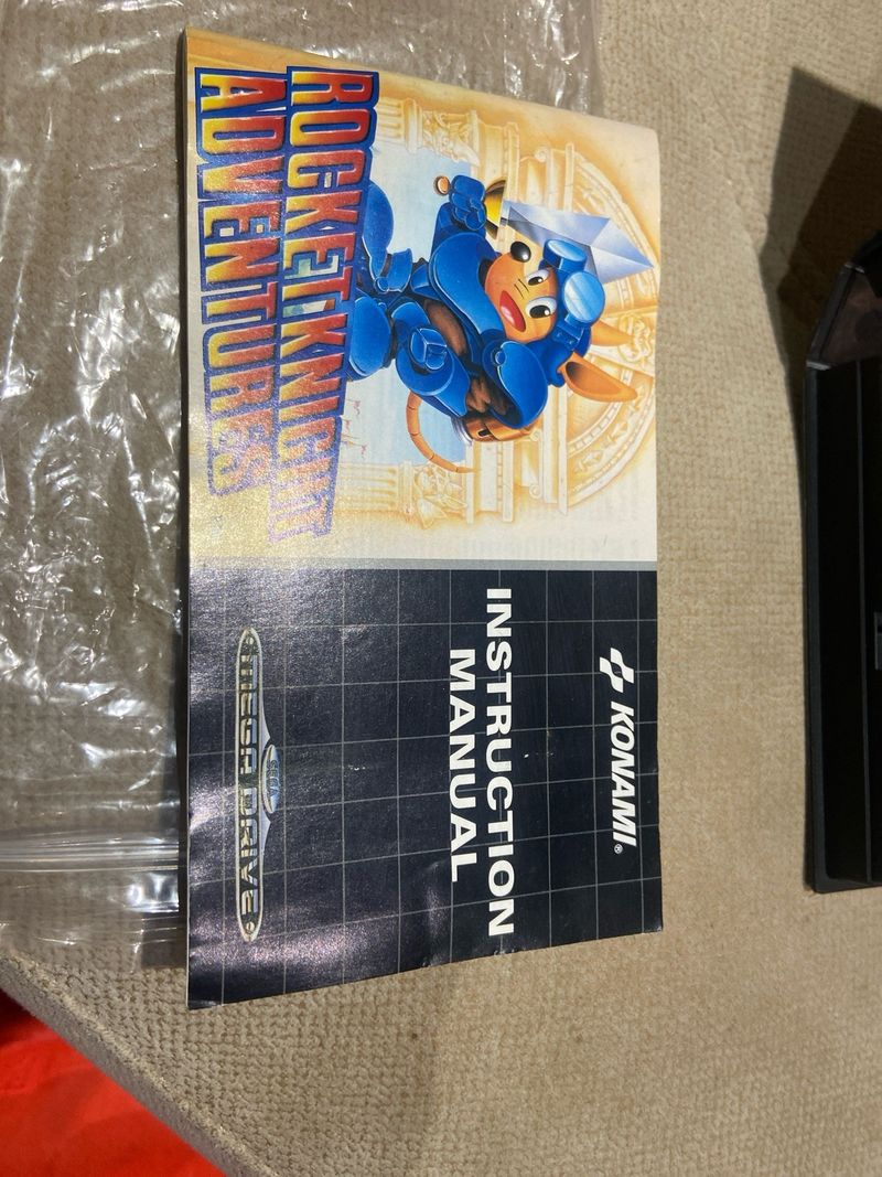 Megadrive Rocket Knight Adventures Konami afbeelding 4