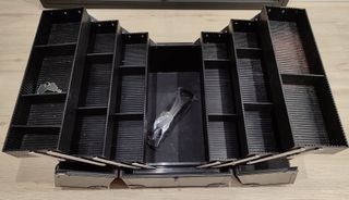 Maletín Maquillaje Profesional Negro y Marrón