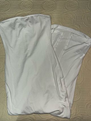 Vestido banda largo blanco