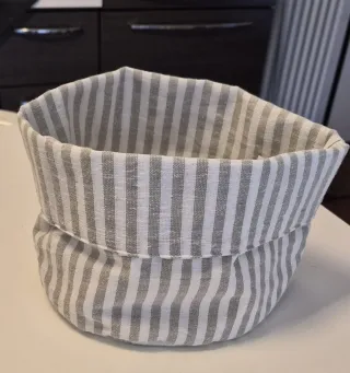 Set cucina cotone verde oliva e bianco