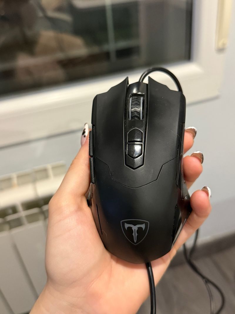 Ratón Gaming ET-T7 Negro