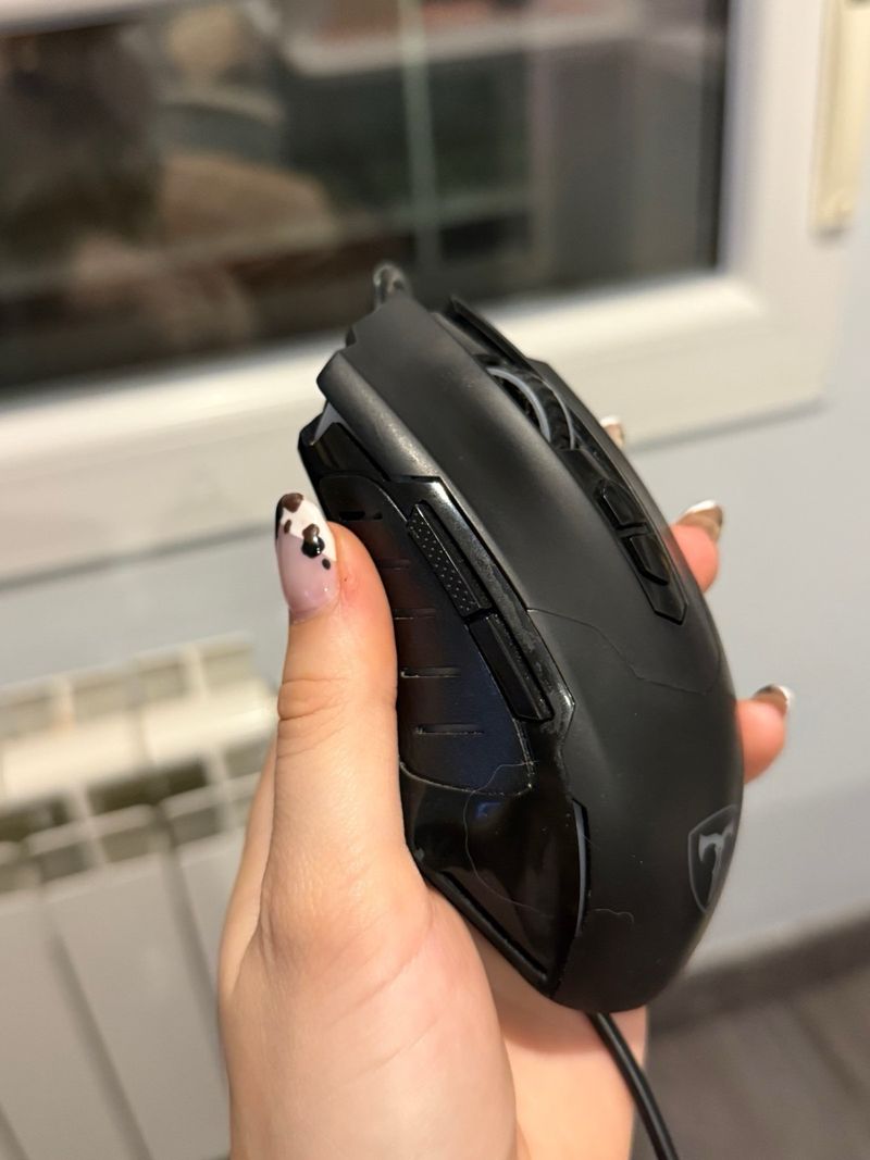 Ratón Gaming ET-T7 Negro afbeelding 3