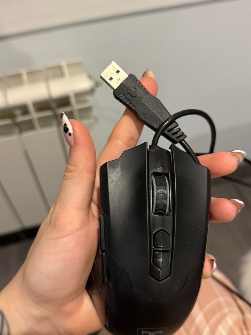 Ratón Gaming ET-T7 Negro afbeelding 5