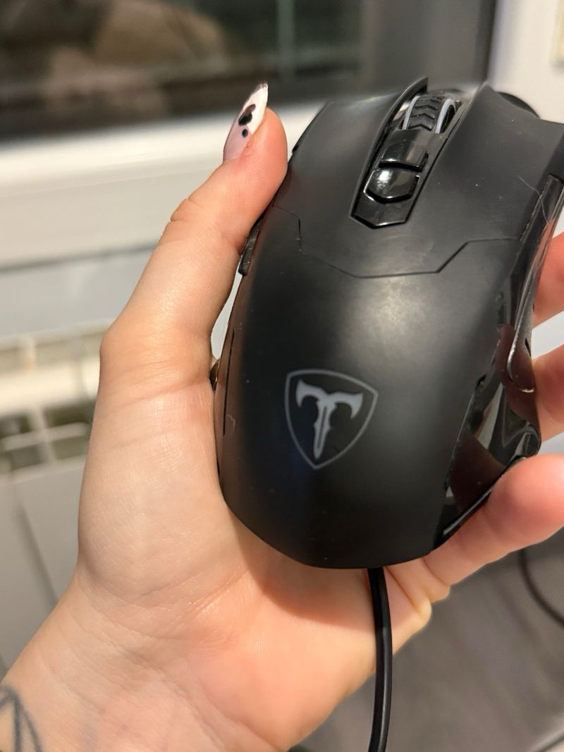 Ratón Gaming ET-T7 Negro afbeelding 4