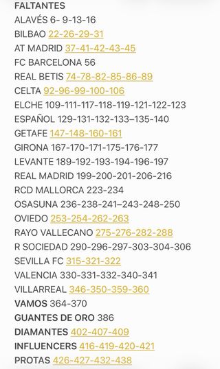 Cromos Panini Adrenalyn XL LaLiga 2025-26