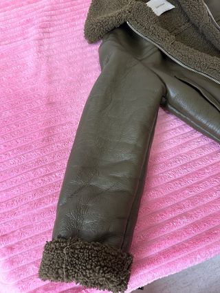 Chaqueta aviador Bershka verde