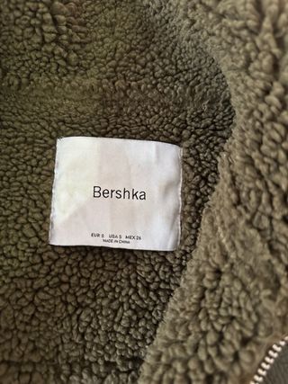 Chaqueta aviador Bershka verde
