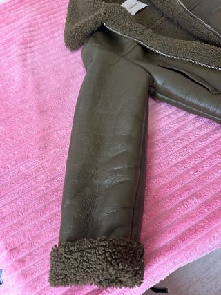 Chaqueta aviador Bershka verde