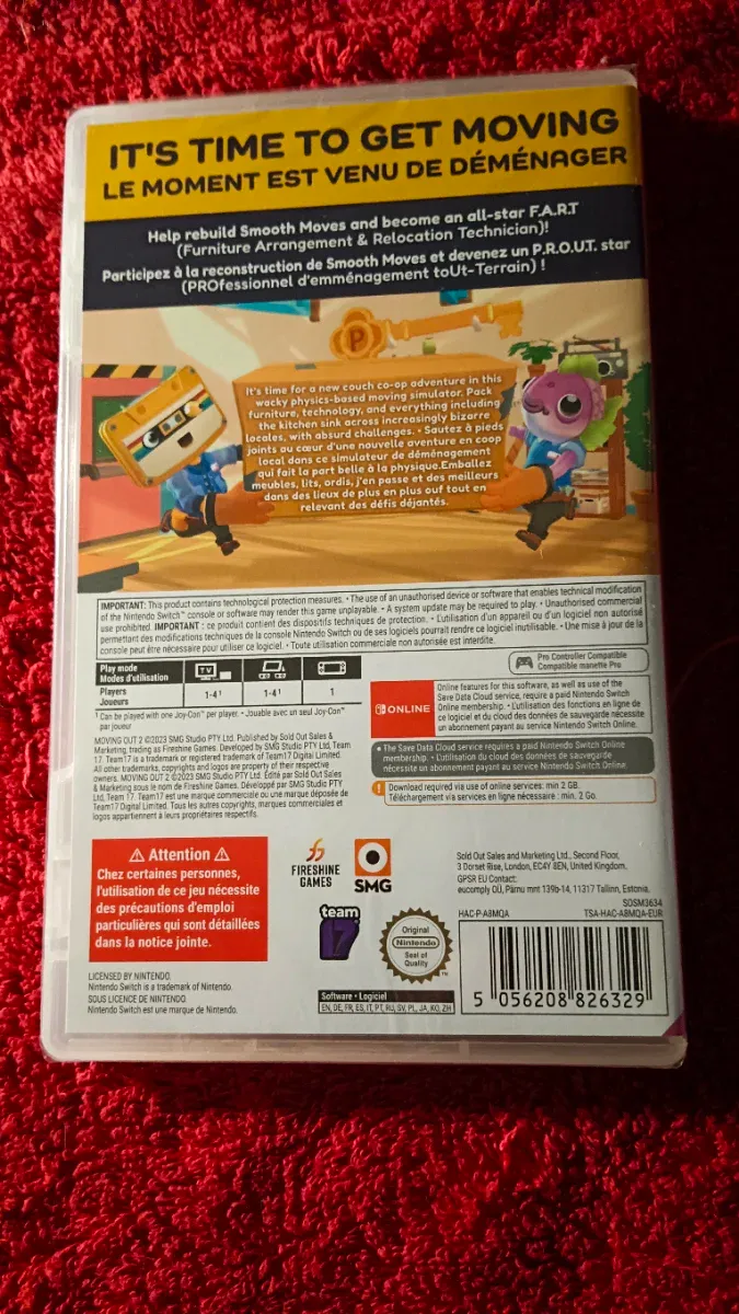 Moving Out 2 Nintendo Switch (Code in a box) afbeelding 3