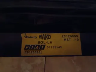 Piloto trasero izquierdo Fiat Dobló c/ portalámpar