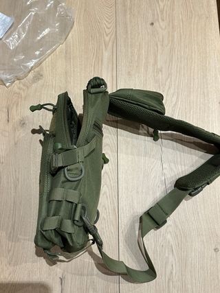 Bolsa Táctica Pecho-Bandolera Verde Oliva NUEVA
