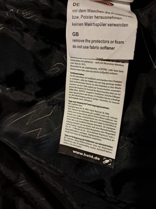 Chaqueta Moto Held Adventure Touring Negra