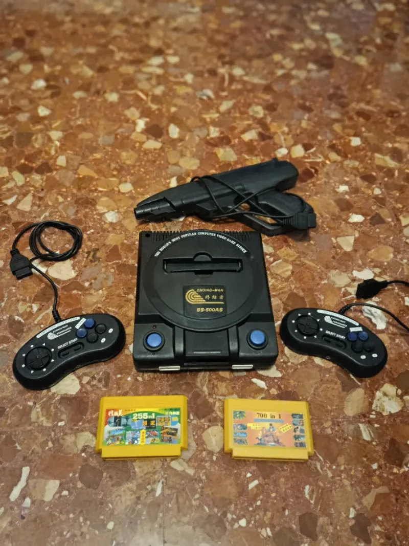 Consola Ending-Man BS-500AS con pistola y mandos