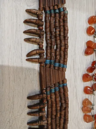 Lote vintage collar y pendientes