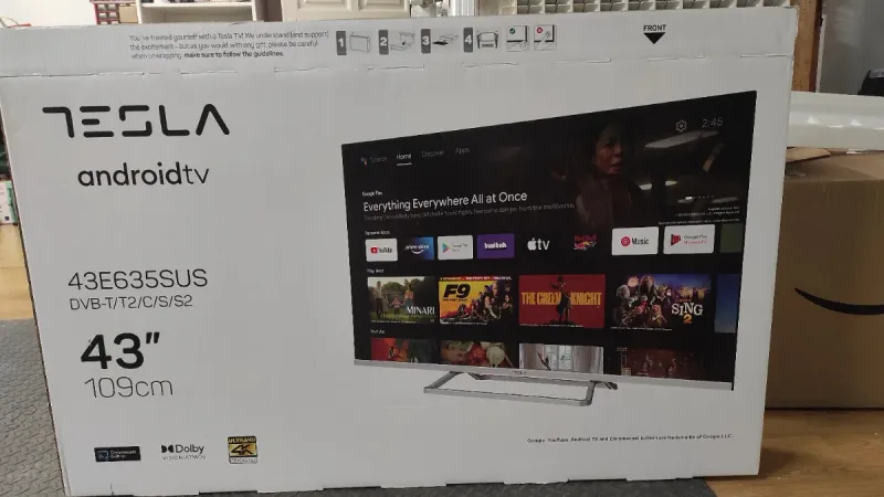 Smart TV Tesla 43" Negro afbeelding 2