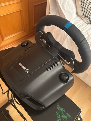 Soporte + Volante Logitech G29 y Palanca Cambios