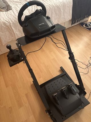 Soporte + Volante Logitech G29 y Palanca Cambios