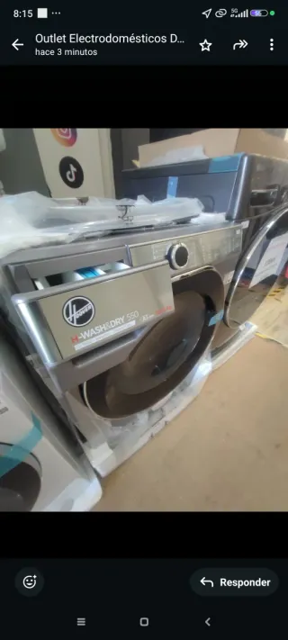 Lavasecadora Hoover Inox 10kg