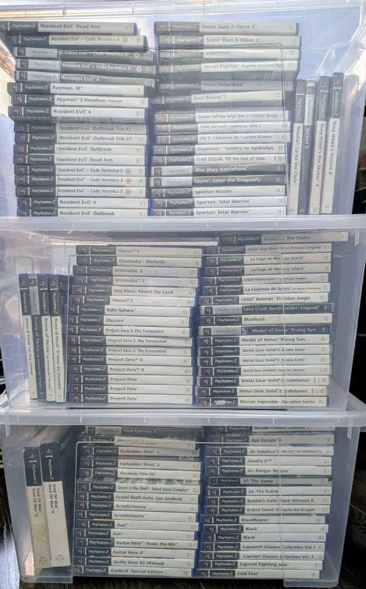 Lote Juegos PlayStation 2 (PS2) afbeelding 2