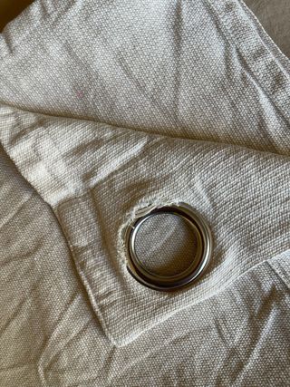 Cortinas largas beige y crema 145*300