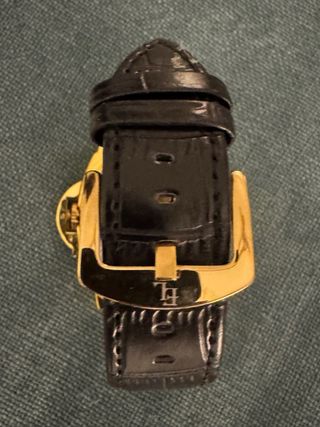 Reloj EL EMPORIO LIMITED Dorado Correa Cuero