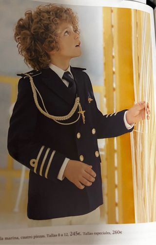 Traje de comunión niño El Corte Inglés