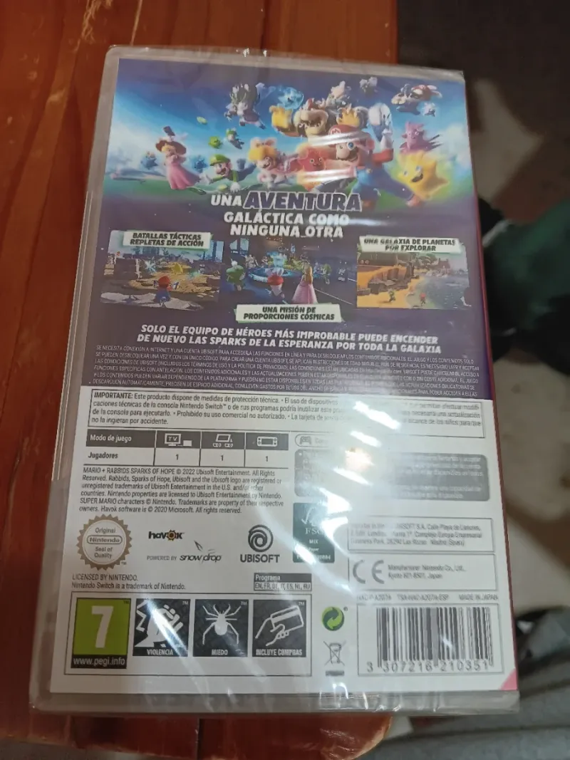 Mario + Rabbids Sparks of Hope Nintendo Switch