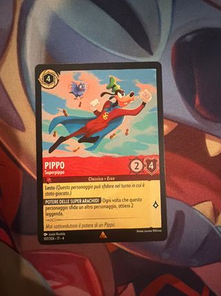 Pippo Superpippo Lorcana Carta Gioco IT 4