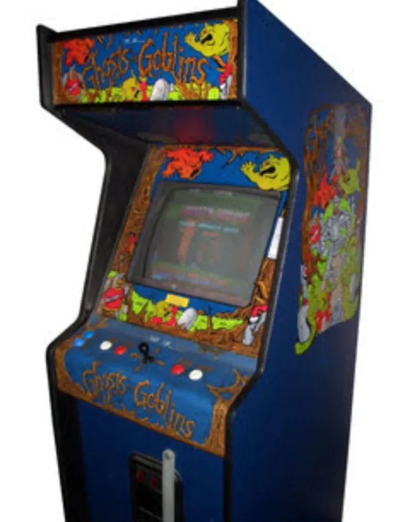 Placa Capcom Ghost & Goblins Original. afbeelding 2