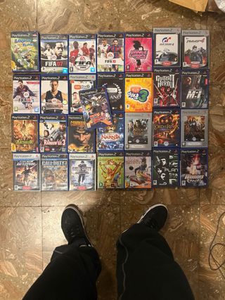 Lote de 30 Juegos PlayStation 2 PS2