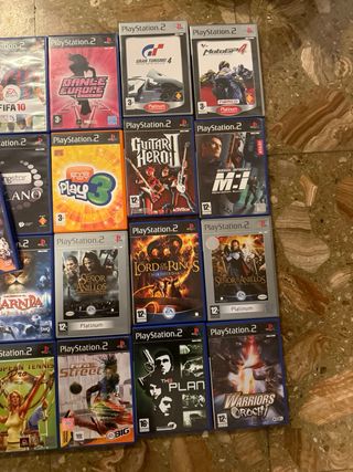 Lote de 30 Juegos PlayStation 2 PS2