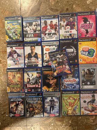 Lote de 30 Juegos PlayStation 2 PS2