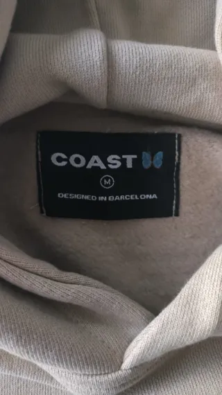 Sudadera COAST chico talla M beige