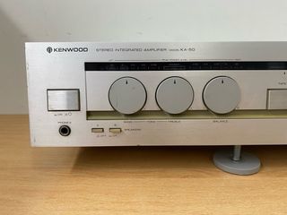 Amplificador Kenwood KA-50 Plata - LEER