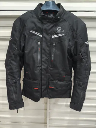 Chaqueta Moto Armure Talla L Negra
