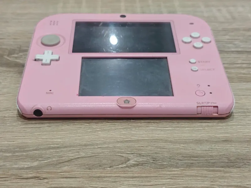Nintendo 2DS Rosa + Cargador y Juegos afbeelding 4