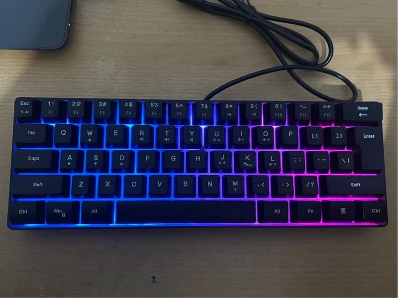 Teclado Gamer Nuevo Caja RGB